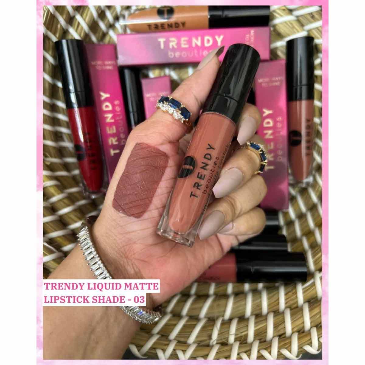 Trendy Beauties Liquid Matte Lipstick
