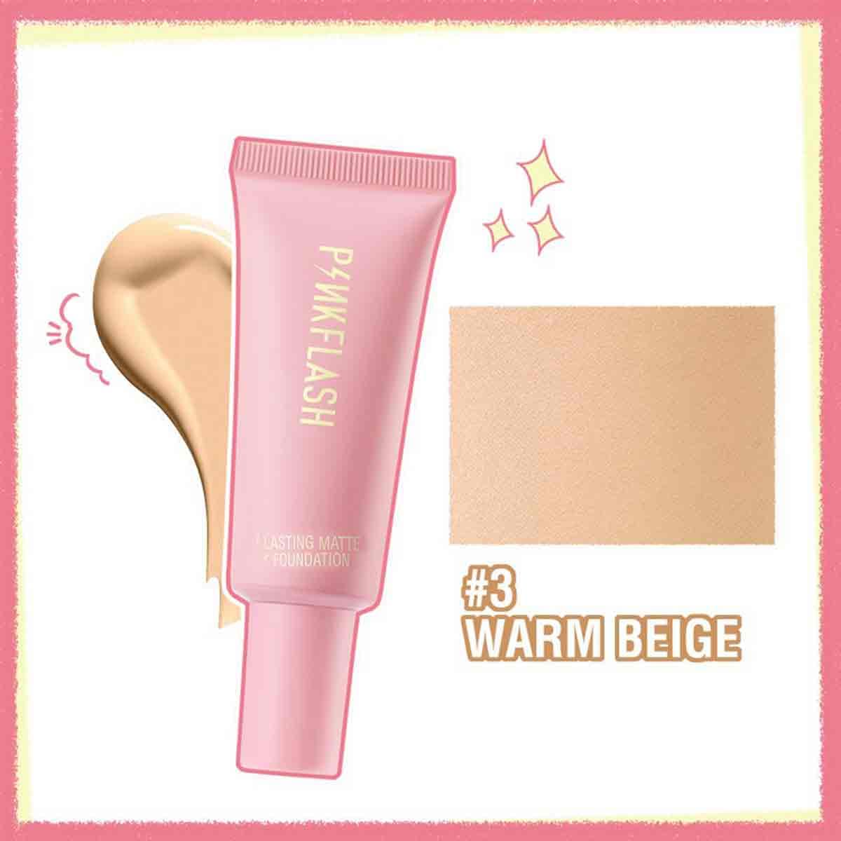 Pink Flash Lasting Matte Foundation