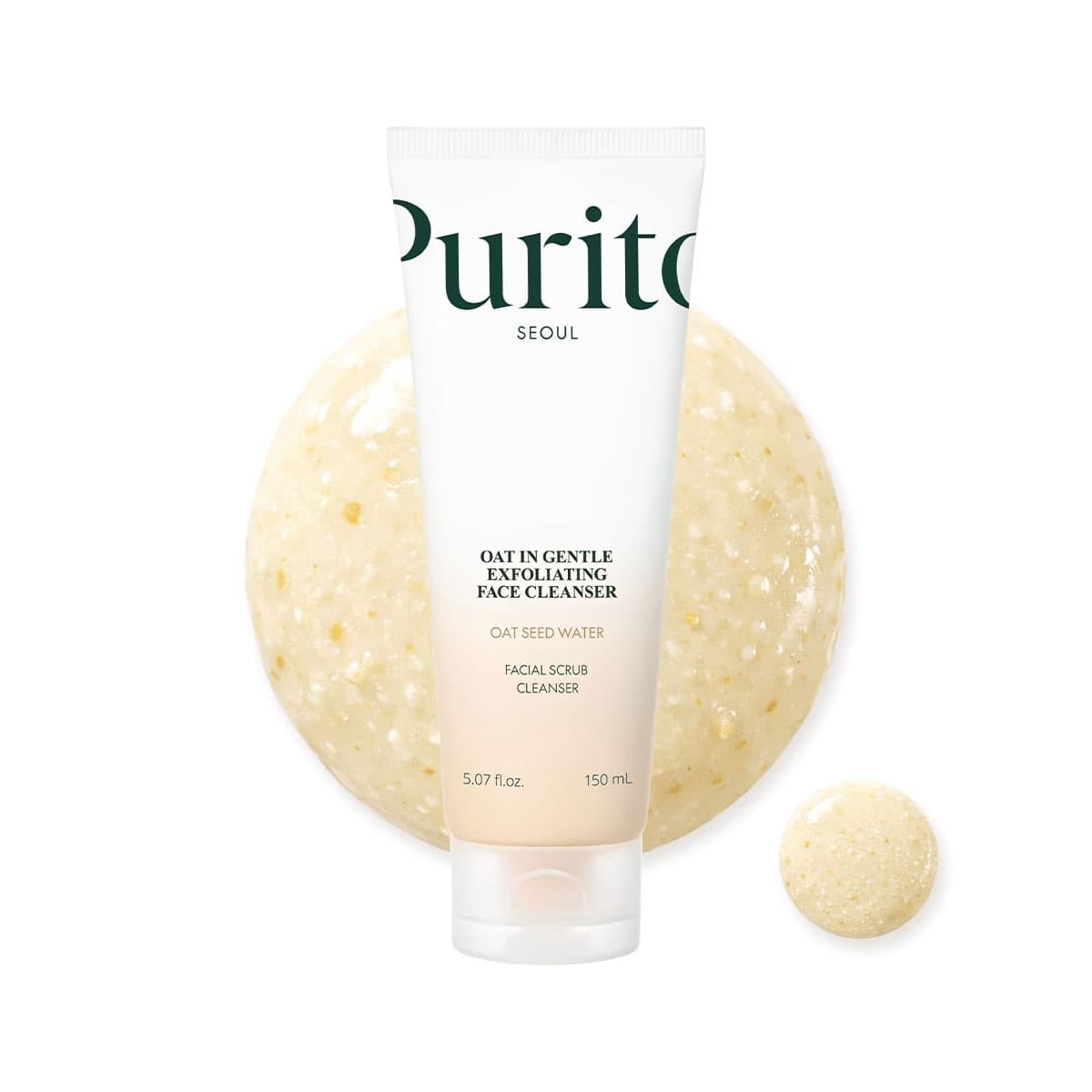 Purito Oat In Gentle Exfoliating Face Cleanser