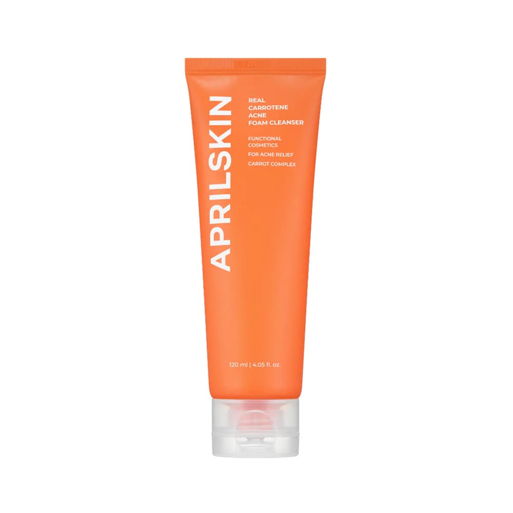 APRILSKIN Real Carrotene Acne Foam Cleanser (Exp - Sep/27)