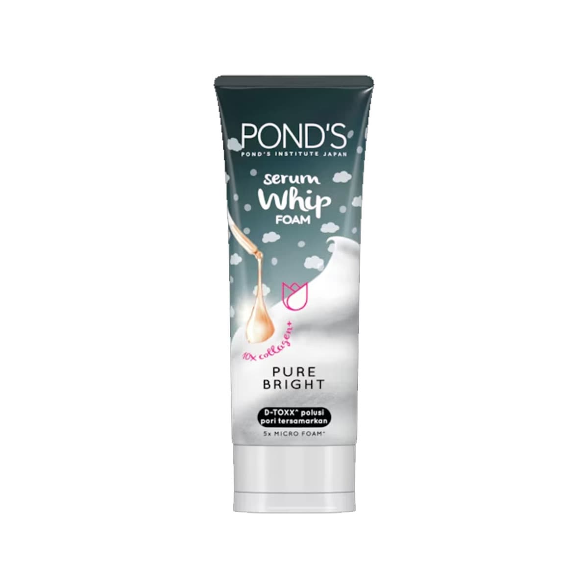 Ponds Pure Bright Serum Whip Foam Face Wash (Indonesian Variant)
