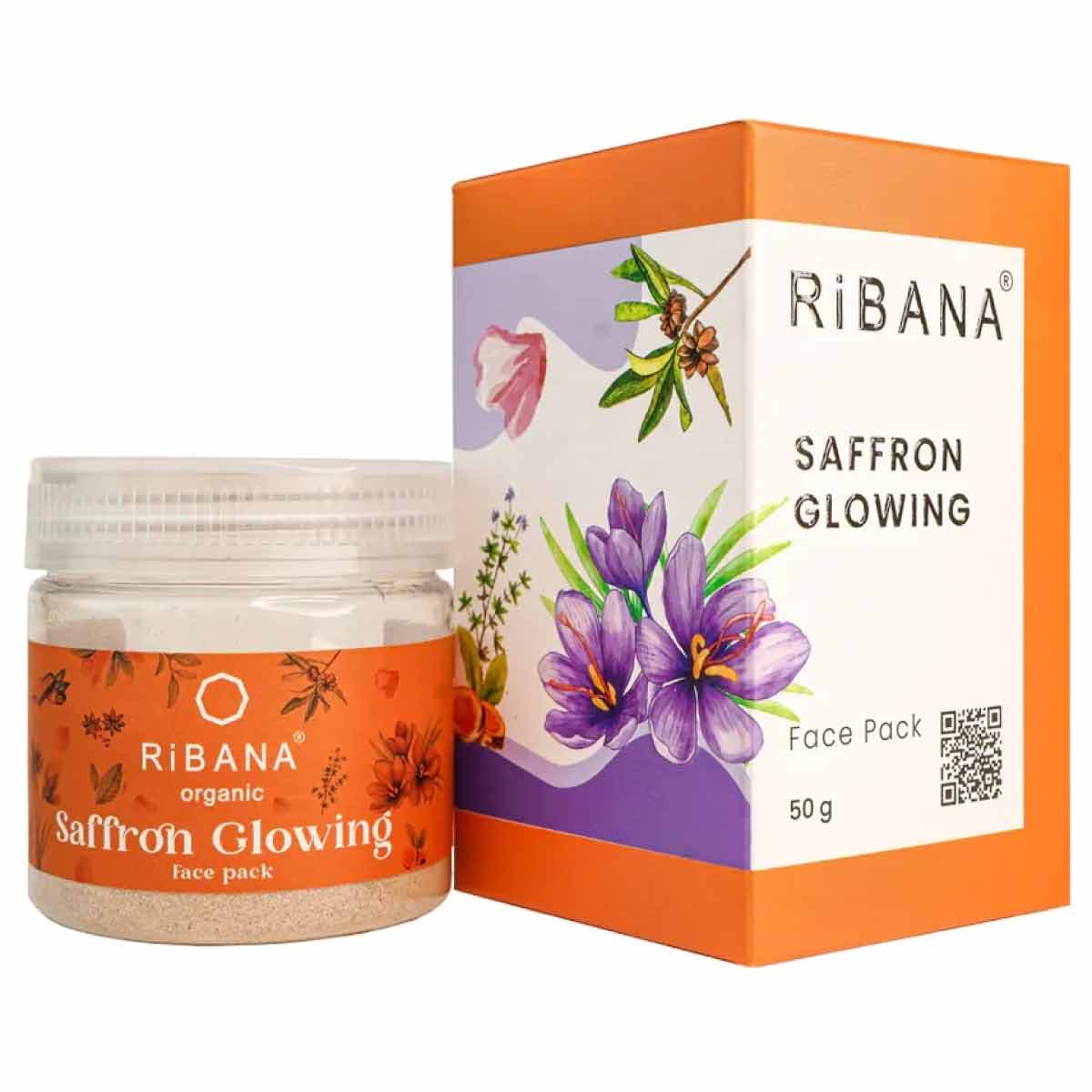 Ribana Saffron Glowing Face pack