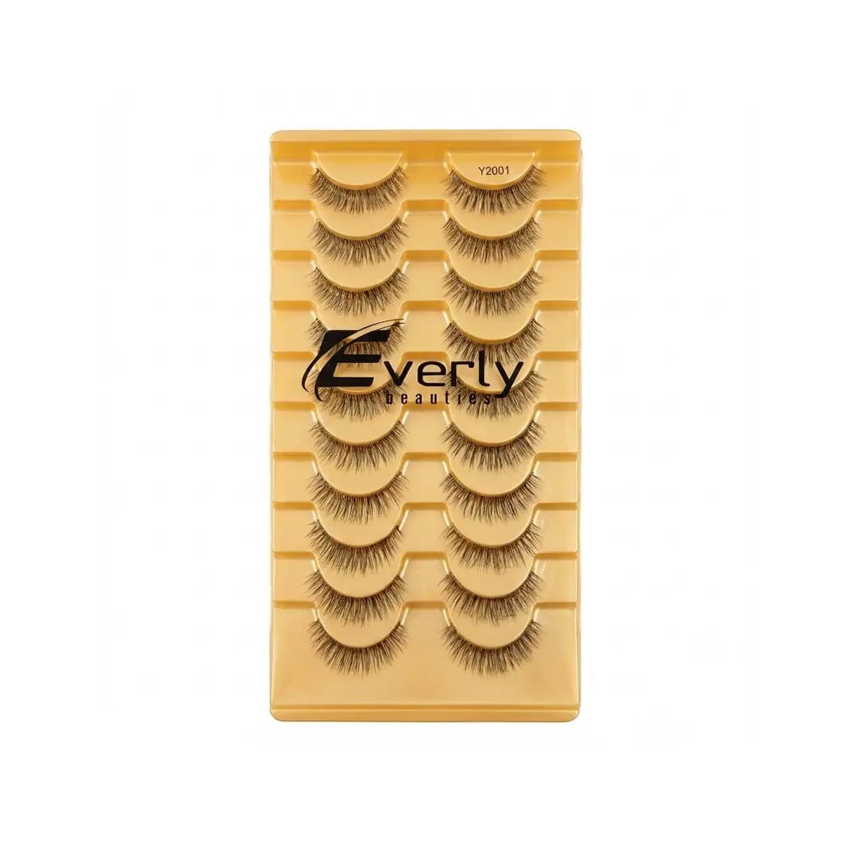 Everly Beauties 10Pair False Eyelash Box Y2001