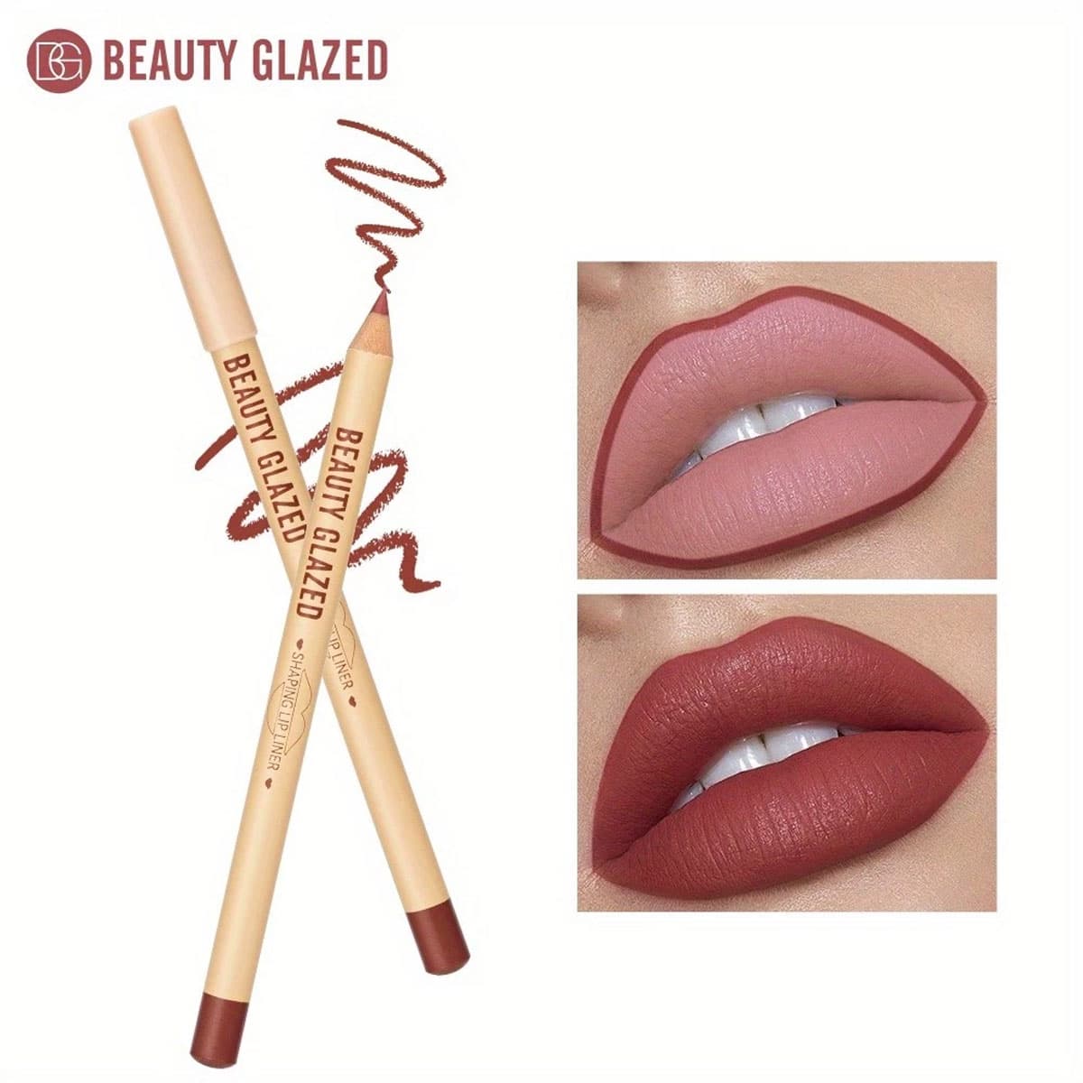 Beauty Glazed 12 Color Matte Lip Liner Set