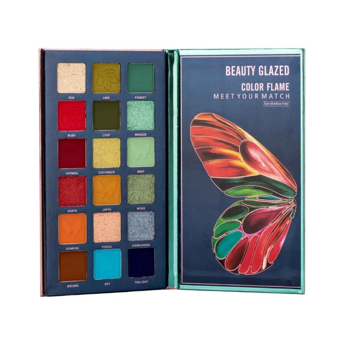 Beauty Glazed Color Flame Eyeshadow Palette (B111)
