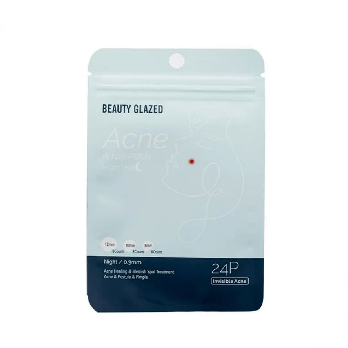 Beauty Glazed Acne Pimple Patch Night Time