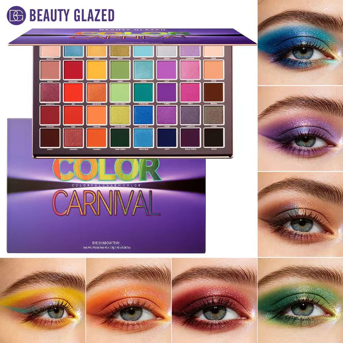 Beauty Glazed Color Carnival Eyeshadow Palette