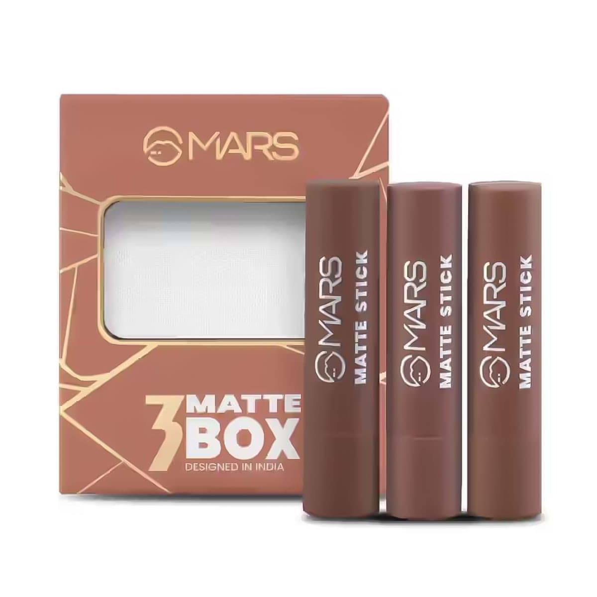 Mars Matte Lipsticks Box | Set of 3