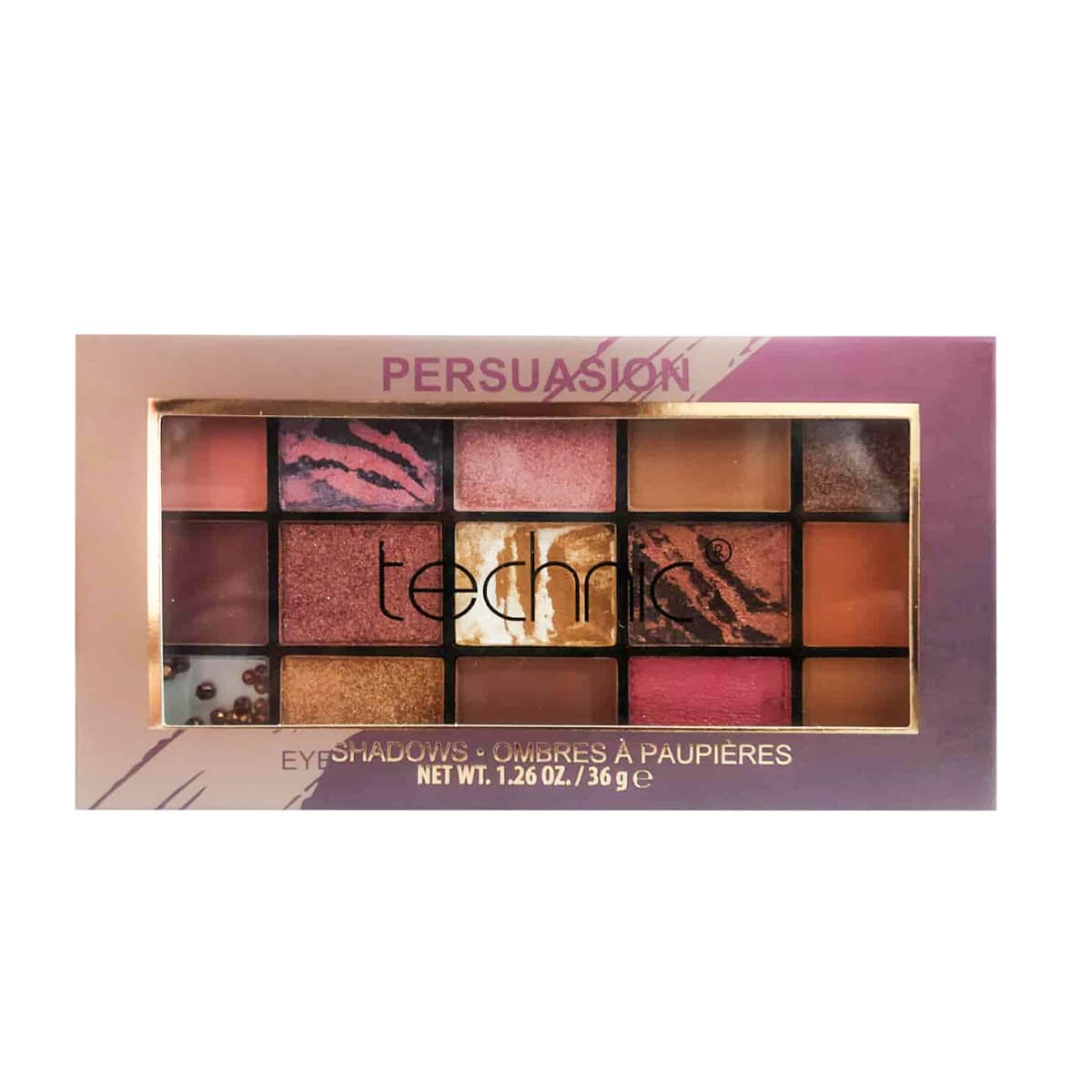 Technic Persuasion Pressed Pigment Eyeshadow Palette