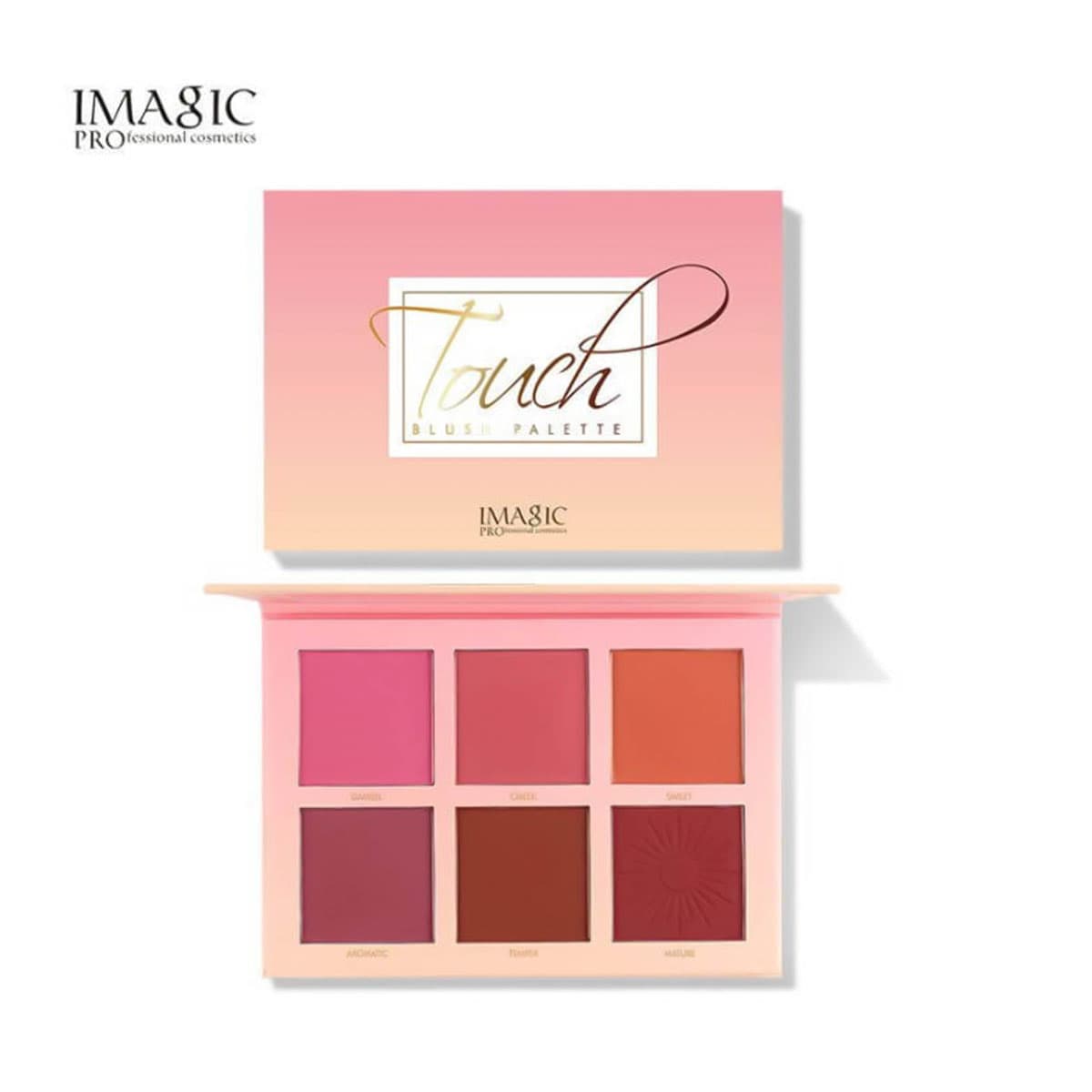 Imagic 6 Color blush Palette