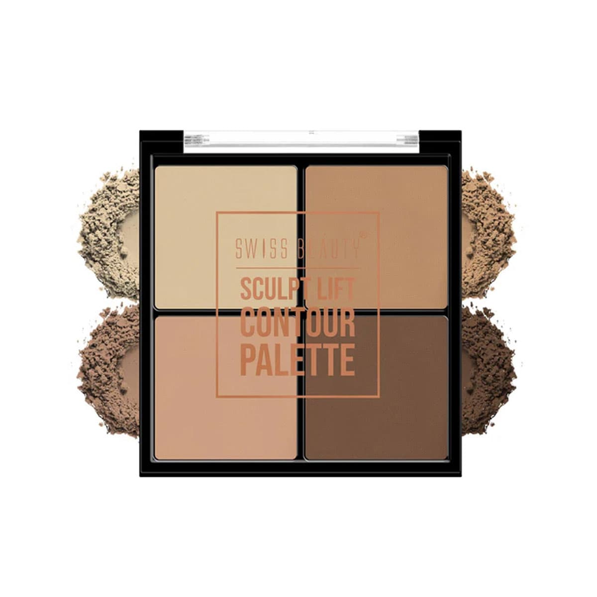 Swiss Beauty Sculpt Lift Contour Palette - Multicolor 1