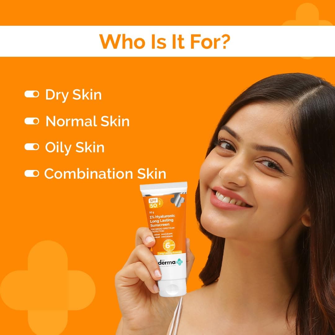 The Derma Co 1% Hyaluronic Long Lasting Sunscreen