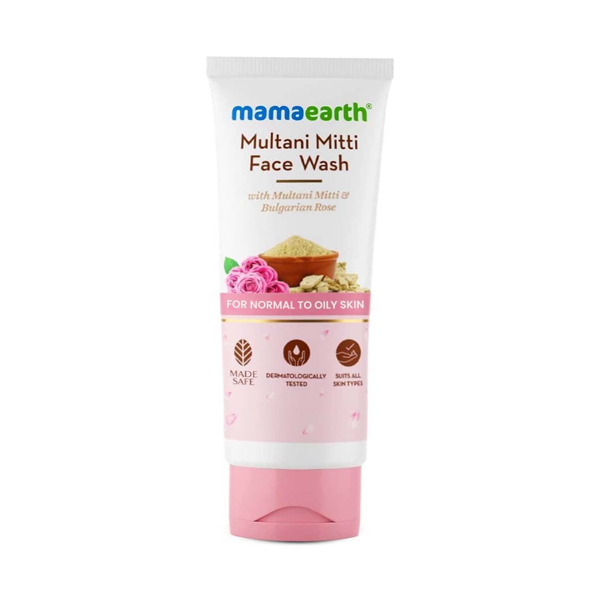 Mamaearth Multani Mitti Oil Balance Face Wash For Normal to Oily Skin
