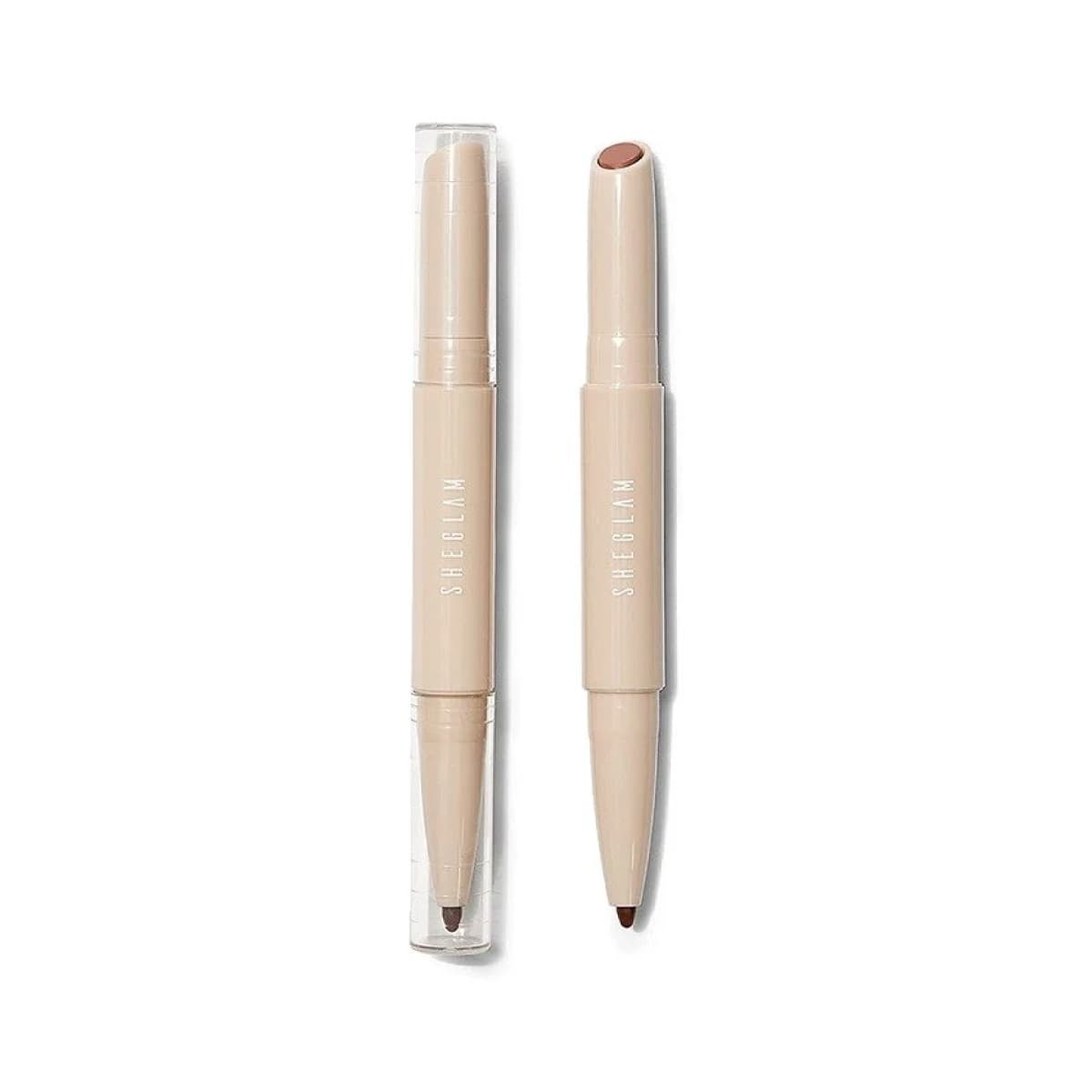 Sheglam Glam 101 Lipstick & Liner Duo - Deep Caramel