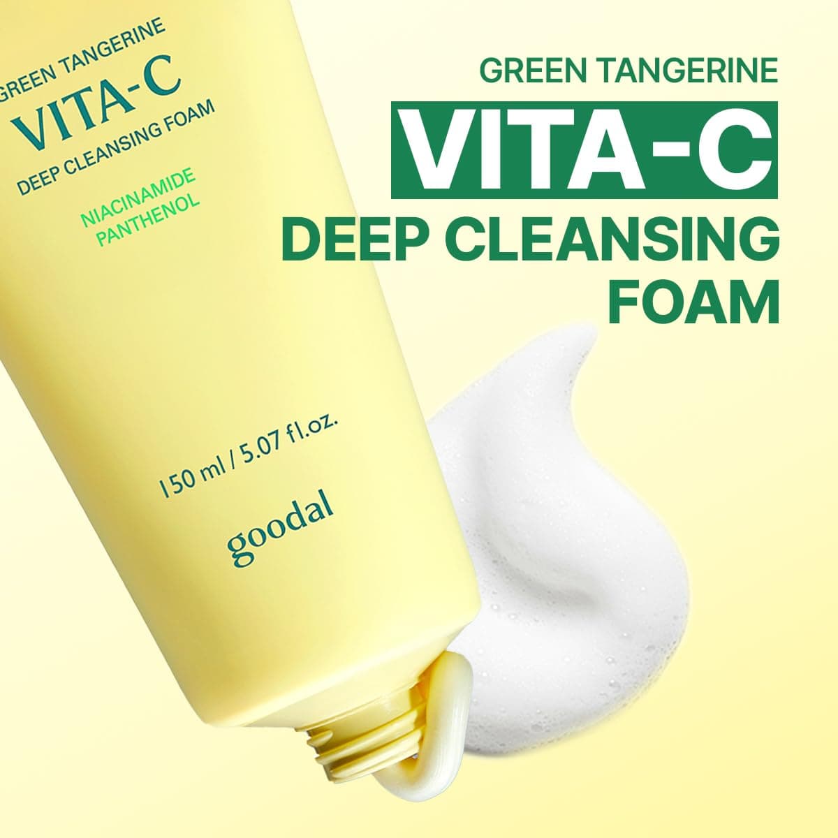 Goodal Green Tangerine Vita C Cleansing Foam