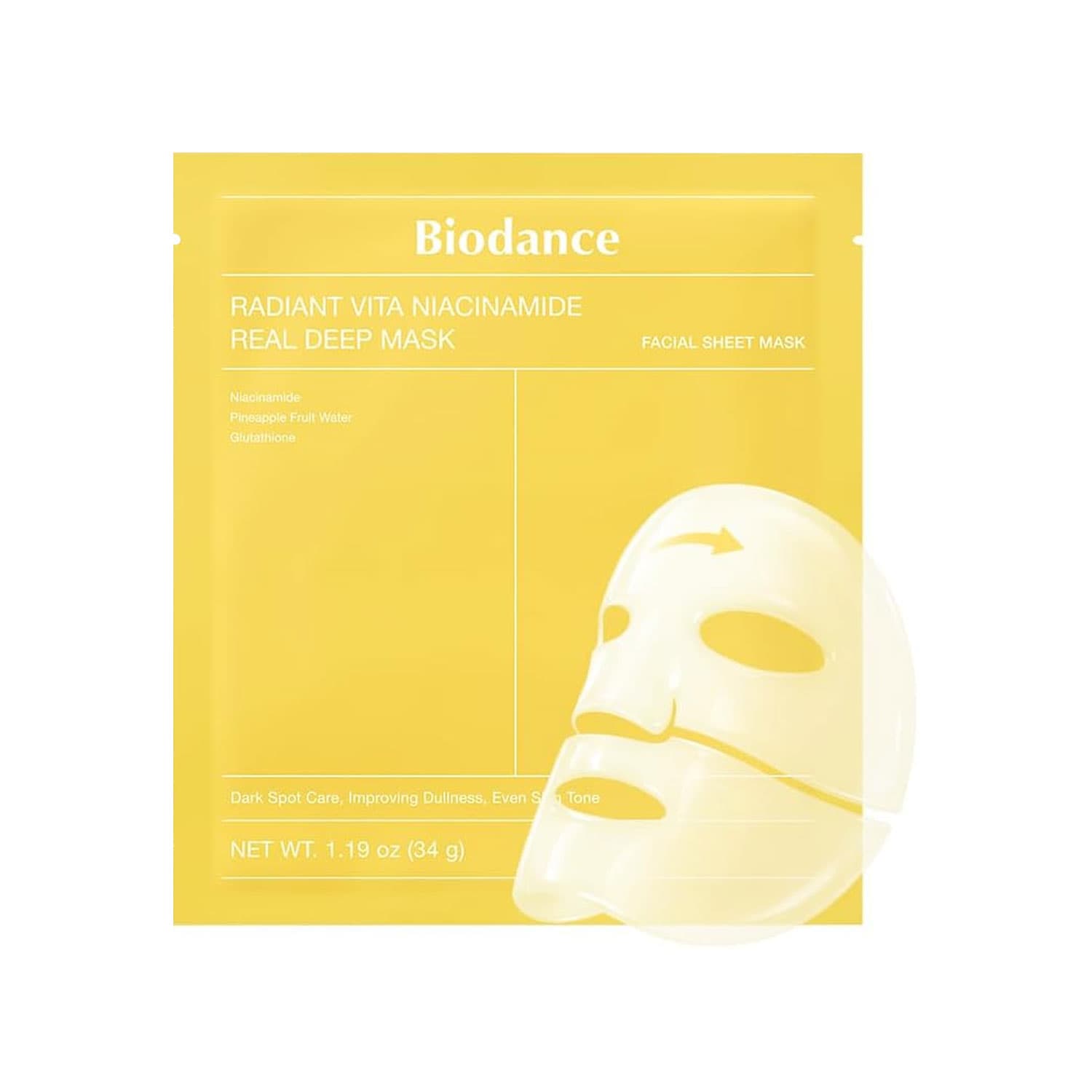 Biodance Radiant Vita Niacinamide Real Deep Mask