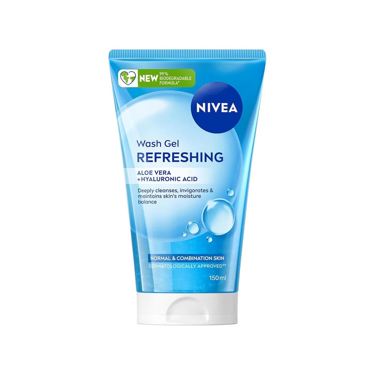 Nivea Refreshing Face Wash Gel with Hyaluronic Acid