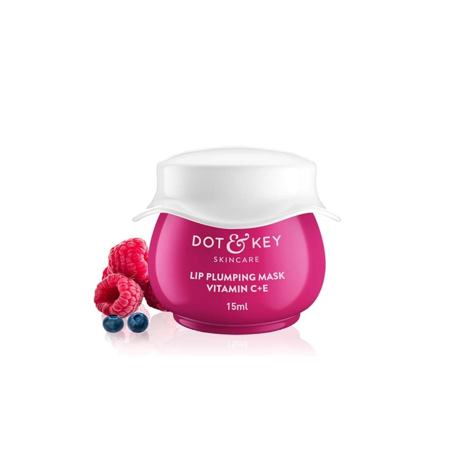 Dot & Key Lip Plumping Mask with Vitamin C + E Wild Barries & Pomegranate