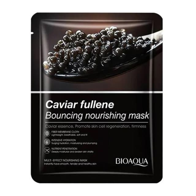 Bioaqua Caviar Fullene Bouncing Nourishing Sheet Mask