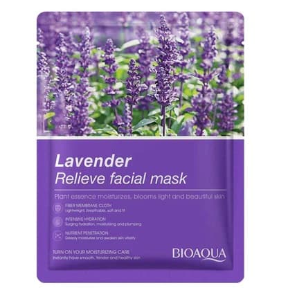Bioaqua Lavender Relieve Facial Mask
