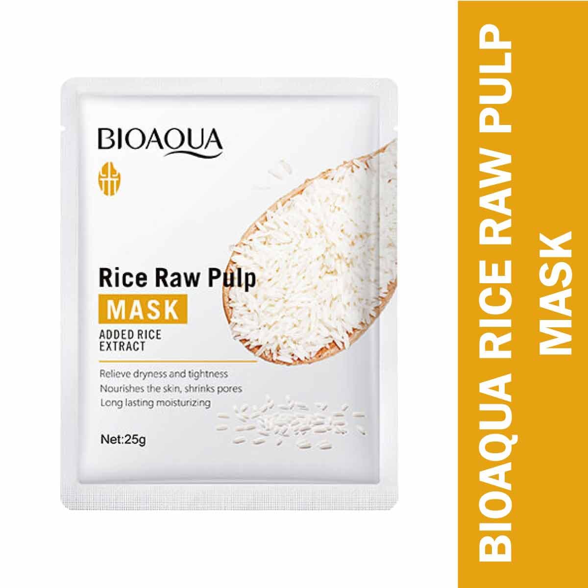 Bioaqua Rice Raw Pulp Facial Mask