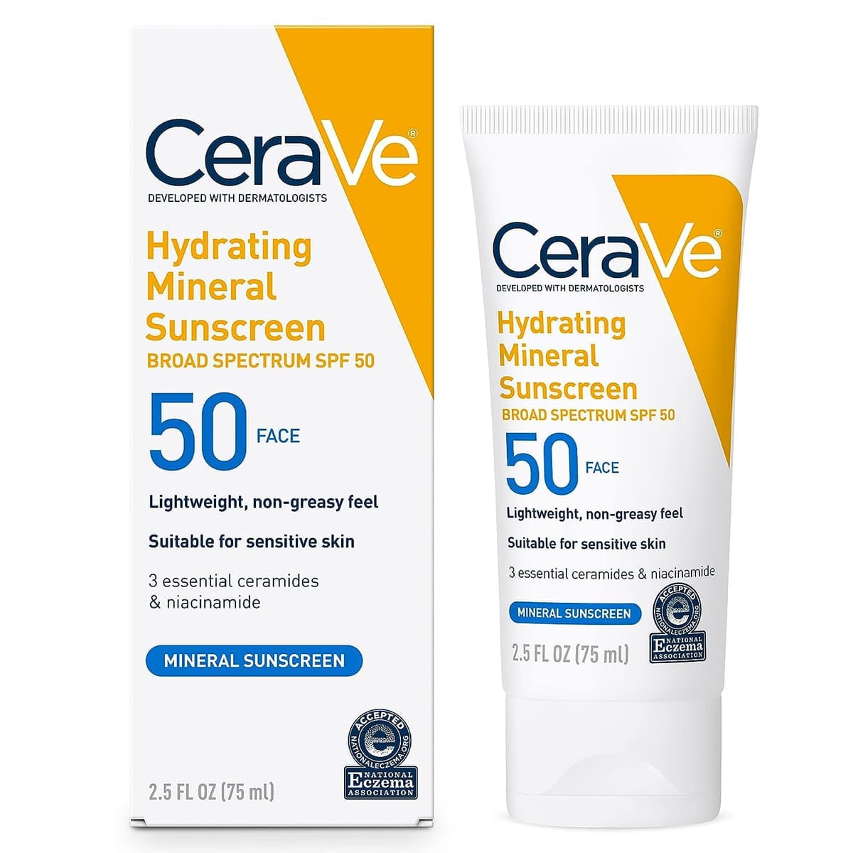 Cera Ve Hydrating Mineral Sunscreen SPF 50