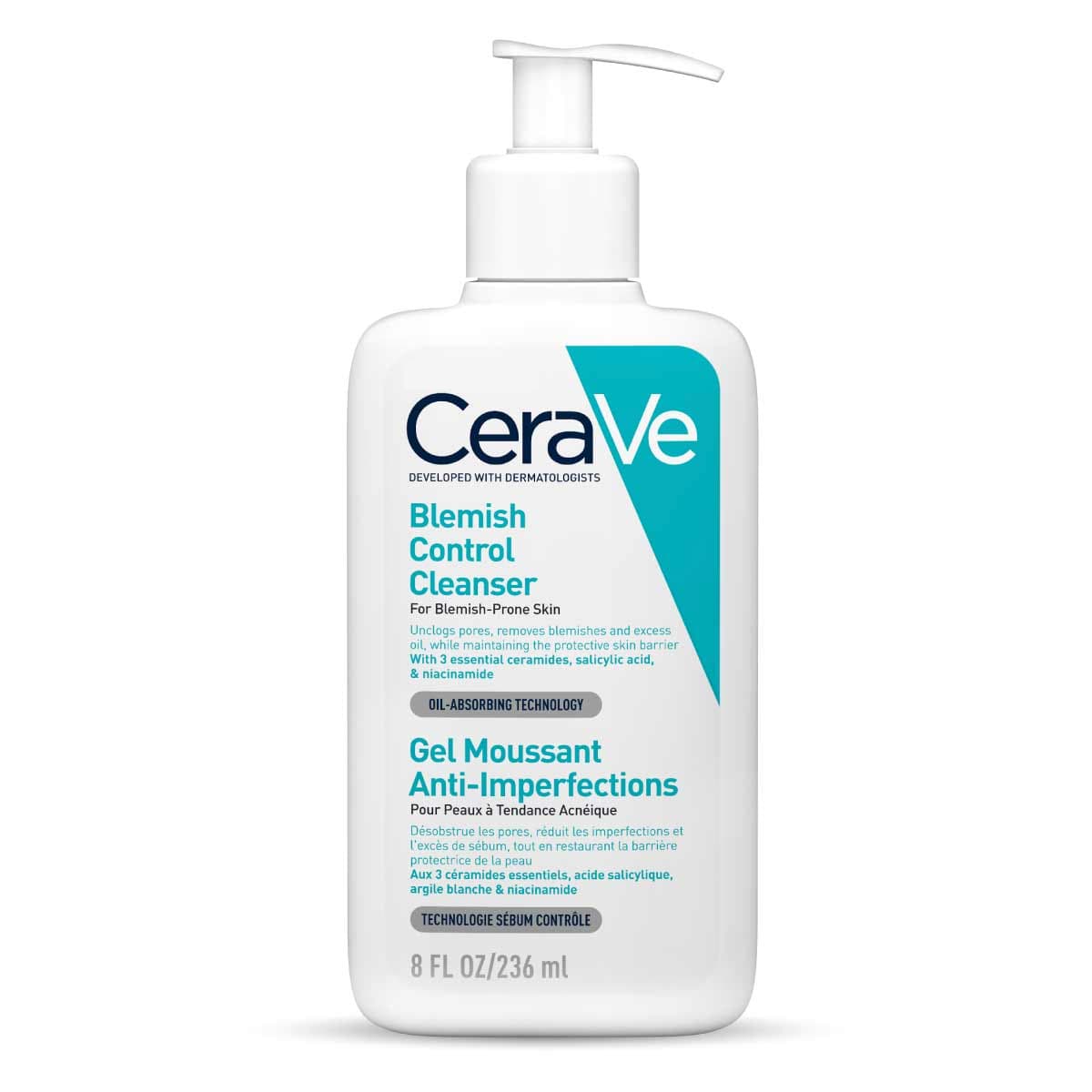 CeraVe Blemish Control Cleanser For Blemish Prone Skin