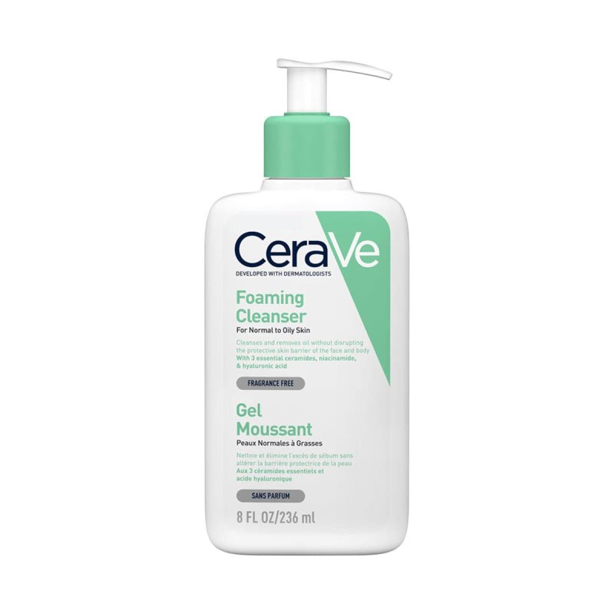 CeraVe Foaming Cleanser For Normal to Oily Skin