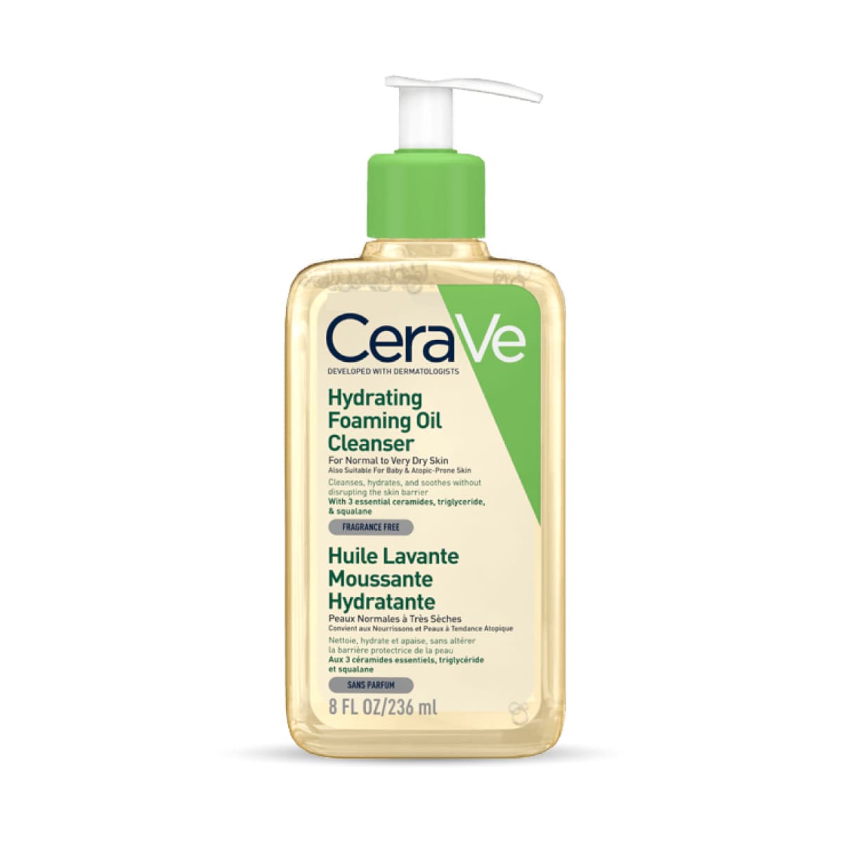 CeraVe Hydrating Foaming Oil Cleanser Normal To Very Dry Skin