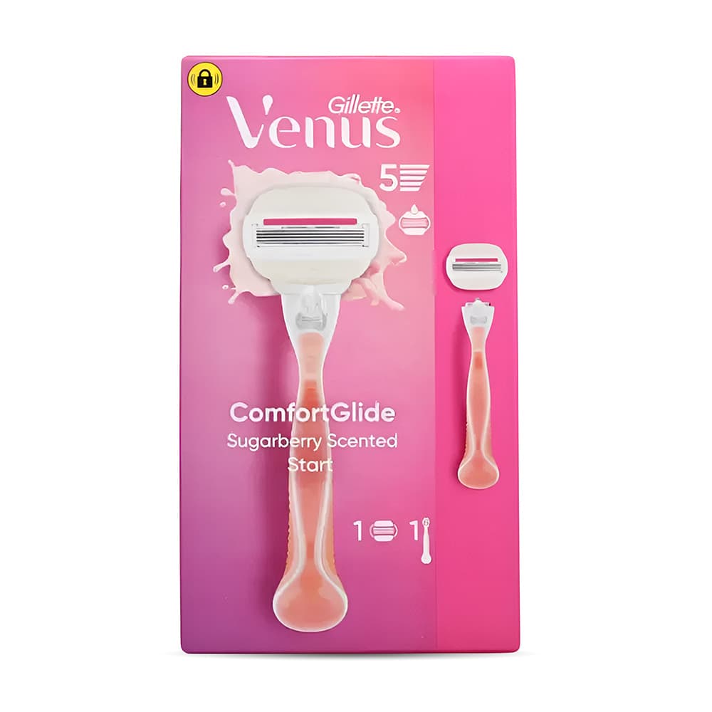 Gillette Venus ComfortGlide Sugarberry Razor (1 Razor Blades)