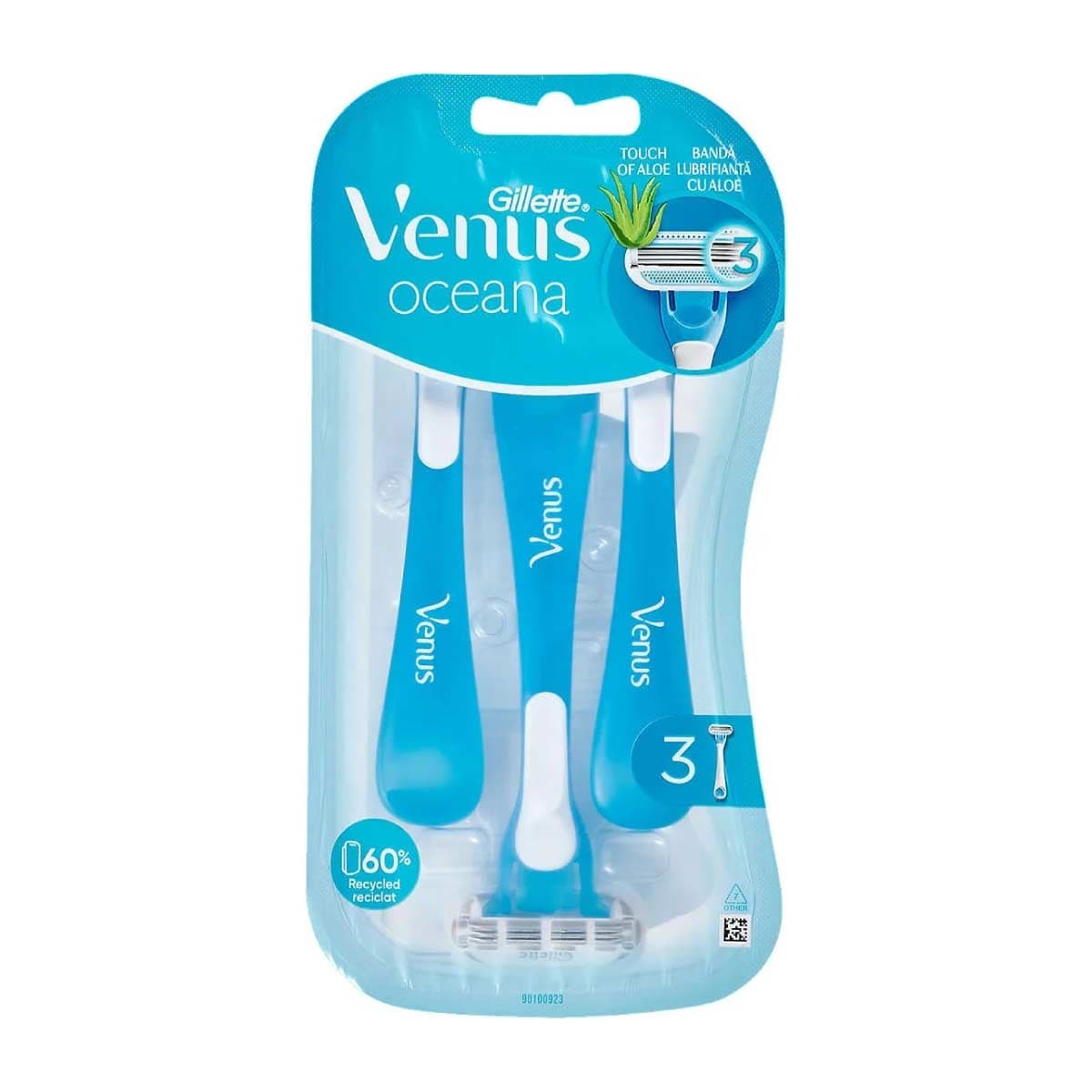 Gillette Venus Oceana 3 Pcs Razor