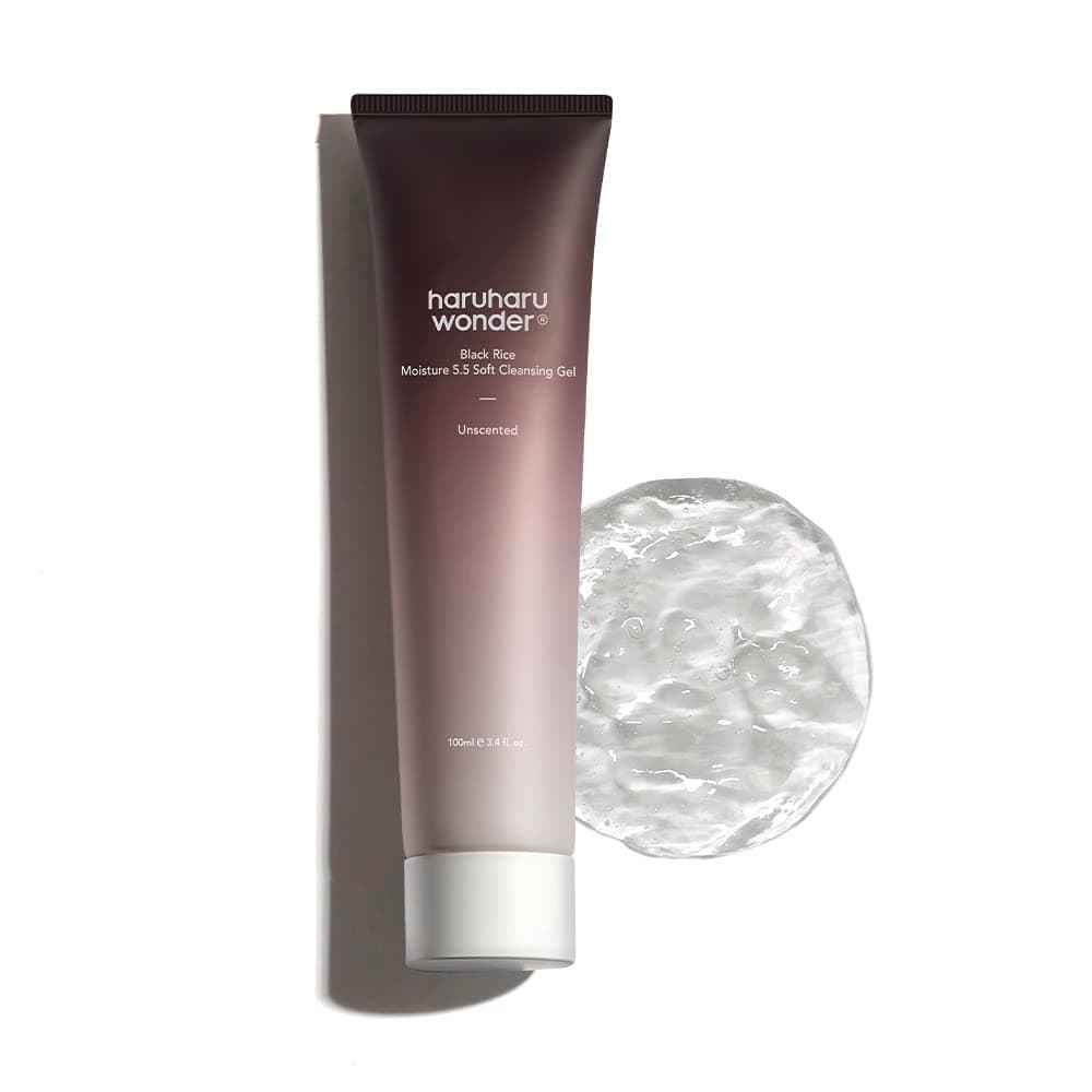 haruharu Black Rice Moisture 5.5 Soft Cleansing Gel