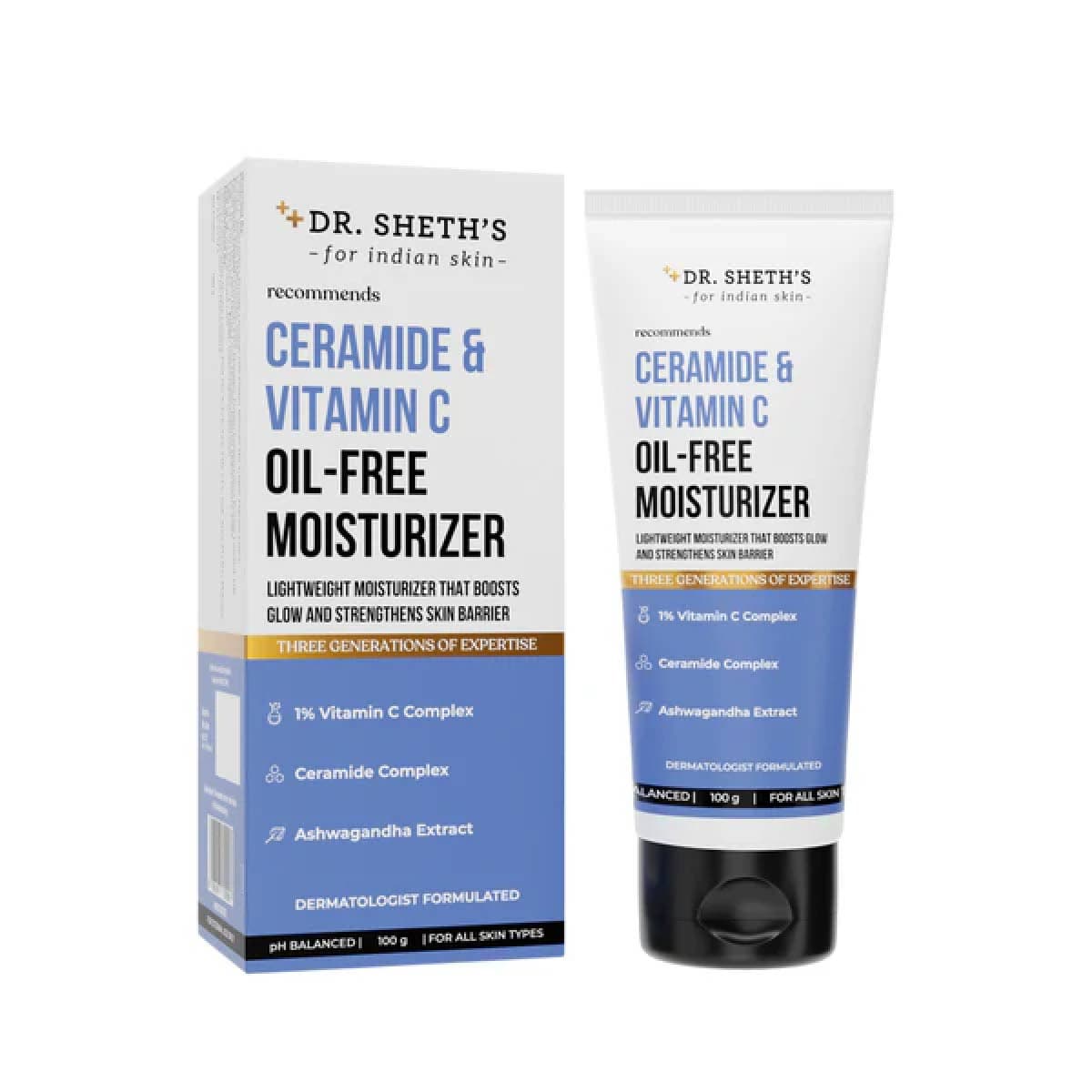 Dr. Sheths Ceramide & Vitamin C Oil-Free Moisturizer