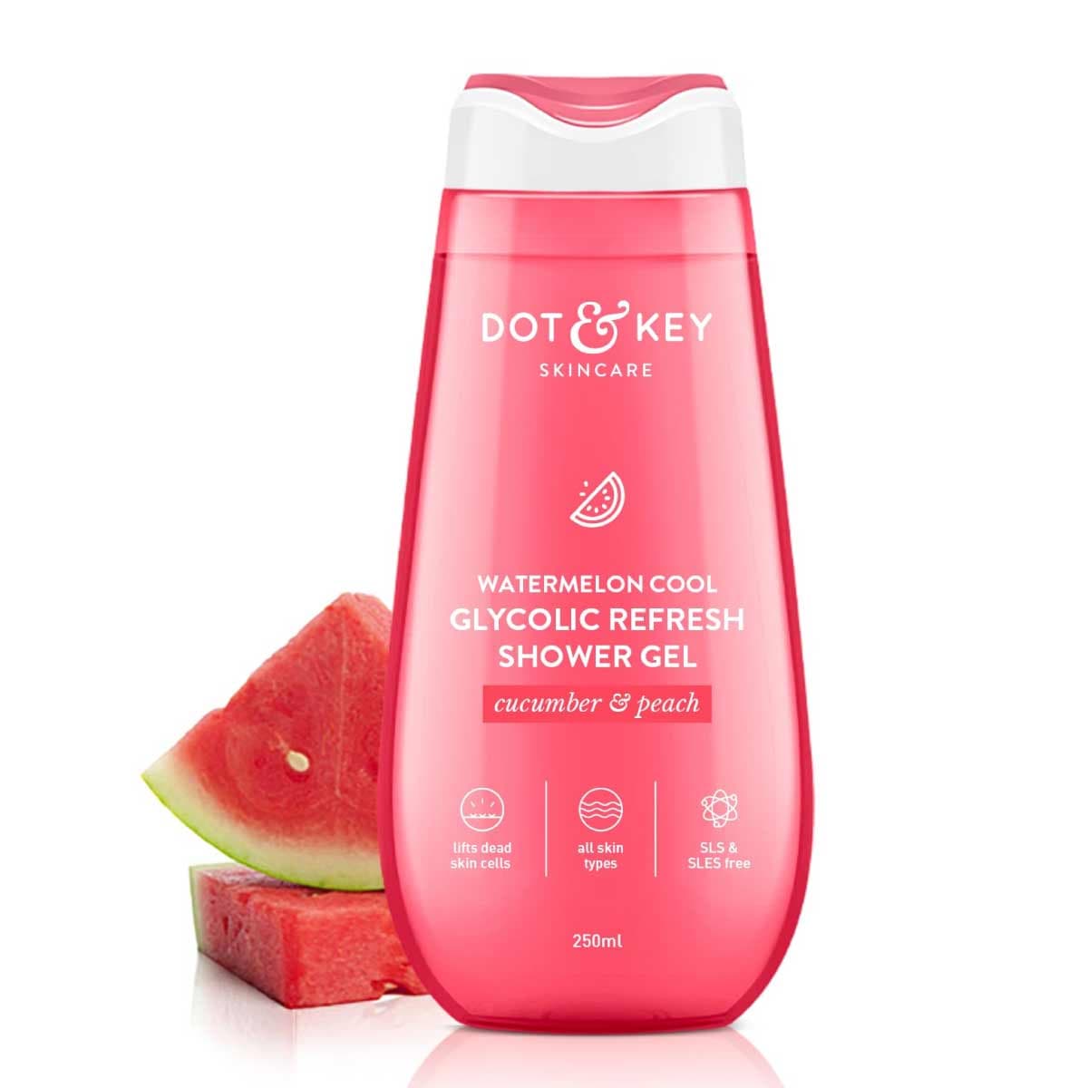 Dot & Key Watermelon Cool Glycolic Refresh Shower Gel