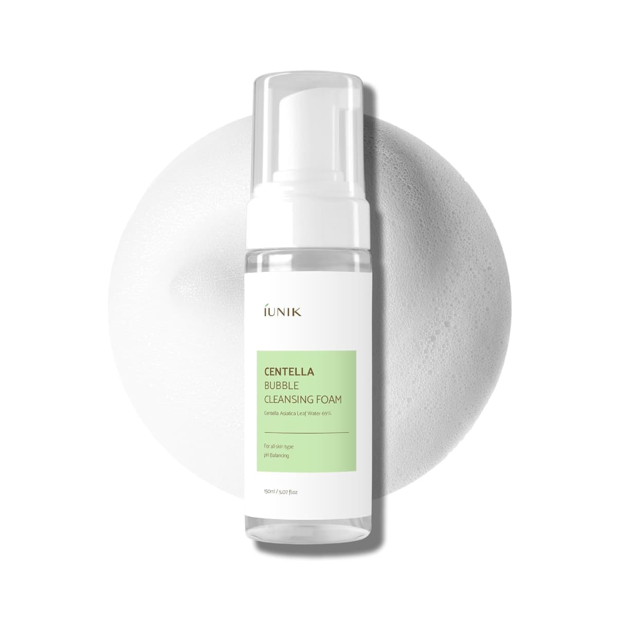iUNIK Centella Bubble Cleansing Foam