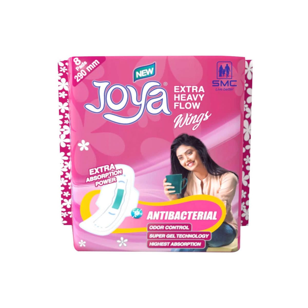 Joya Extra Heavy Flow Wings ( 8 pads )