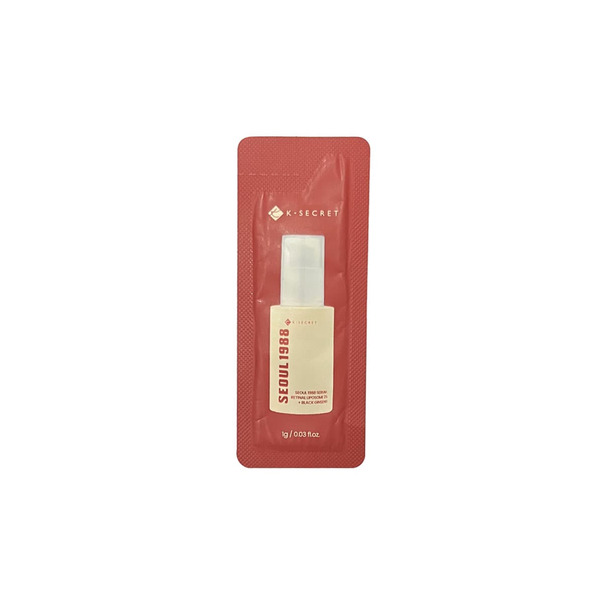 K SECRET SEOUL 1988 Serum : Retinal Liposome 2% + Black Ginseng (Sachet)