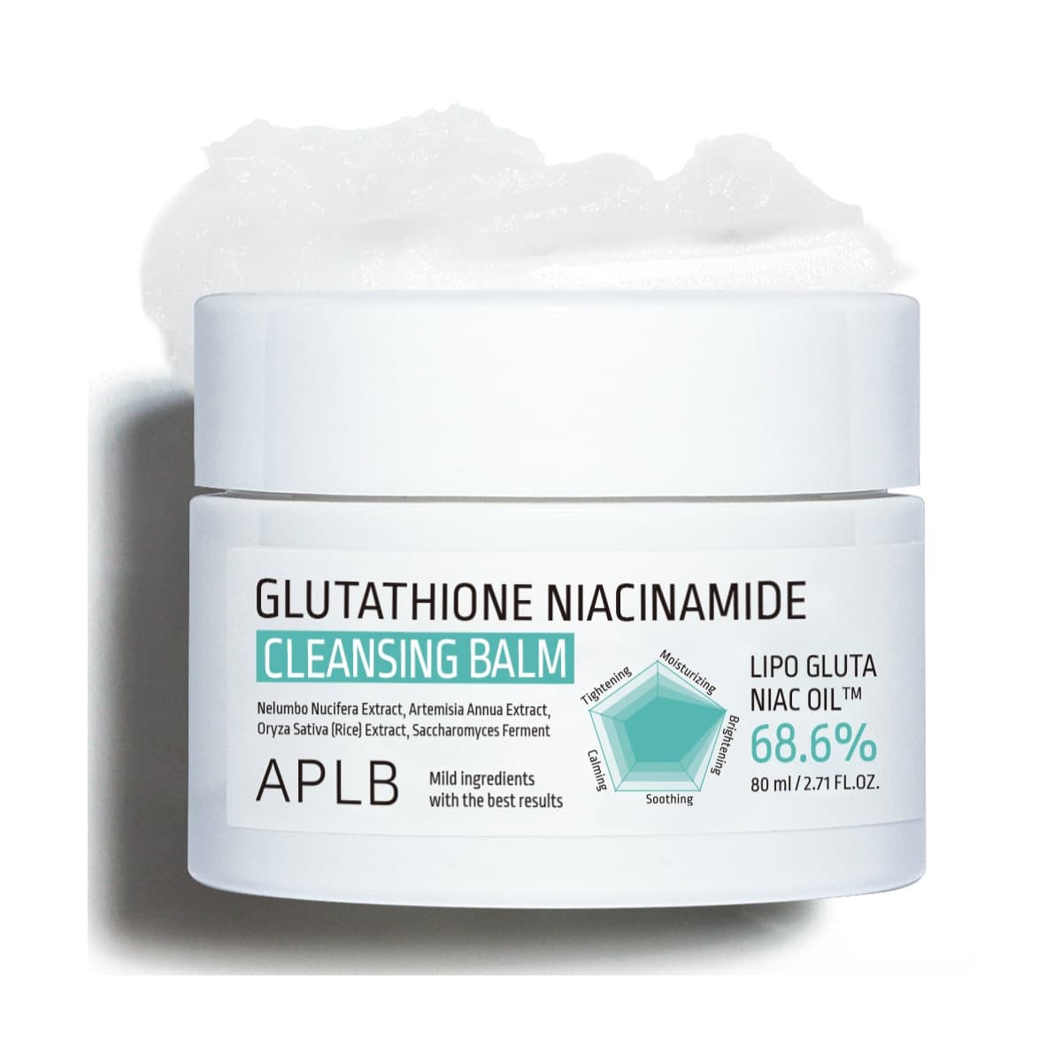 APLB Glutathione Niacinamide Cleansing Balm