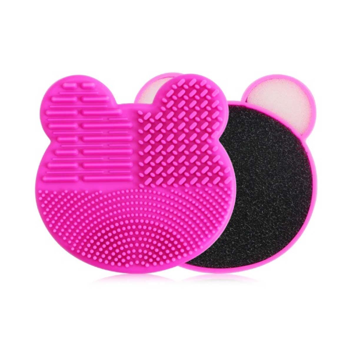 Maange Bear Makeup Brush Cleanser (Deep Pink)