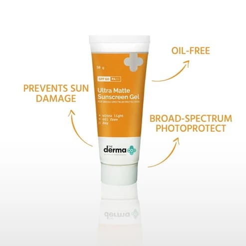 The Derma Co Ultra Matte Sunscreen Gel