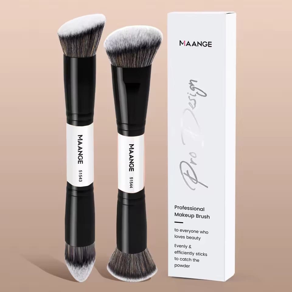 Maange Pro Design 2 Pcs Double Headed Brush Set