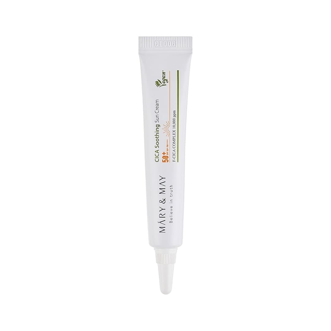 Mary&May Vegan CICA Soothing Sun Cream SPF50+ PA+ (Exp - Jan/2027)