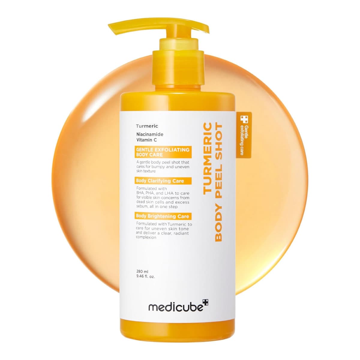 Medicube Kojic Acid Turmeric Body Peel Shot