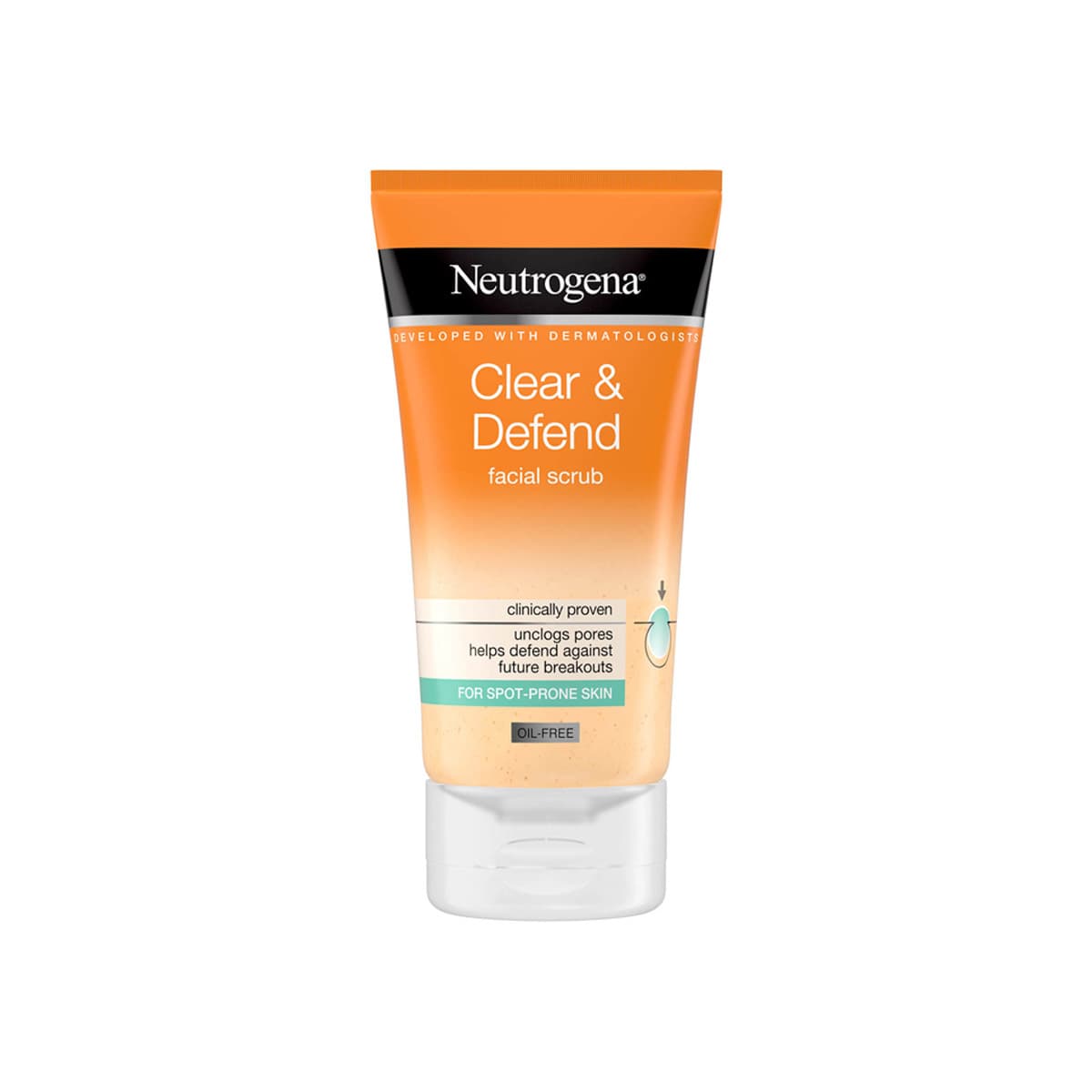 Neutrogena Clear & Defend Facial Scrub