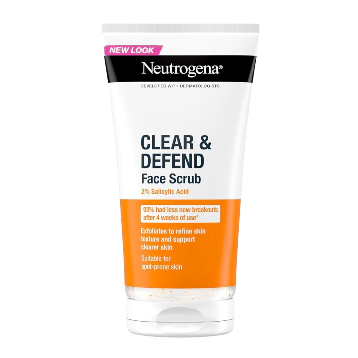 NEUTROGENA® Clear & Defend 2% Salicylic Acid Face Scrub