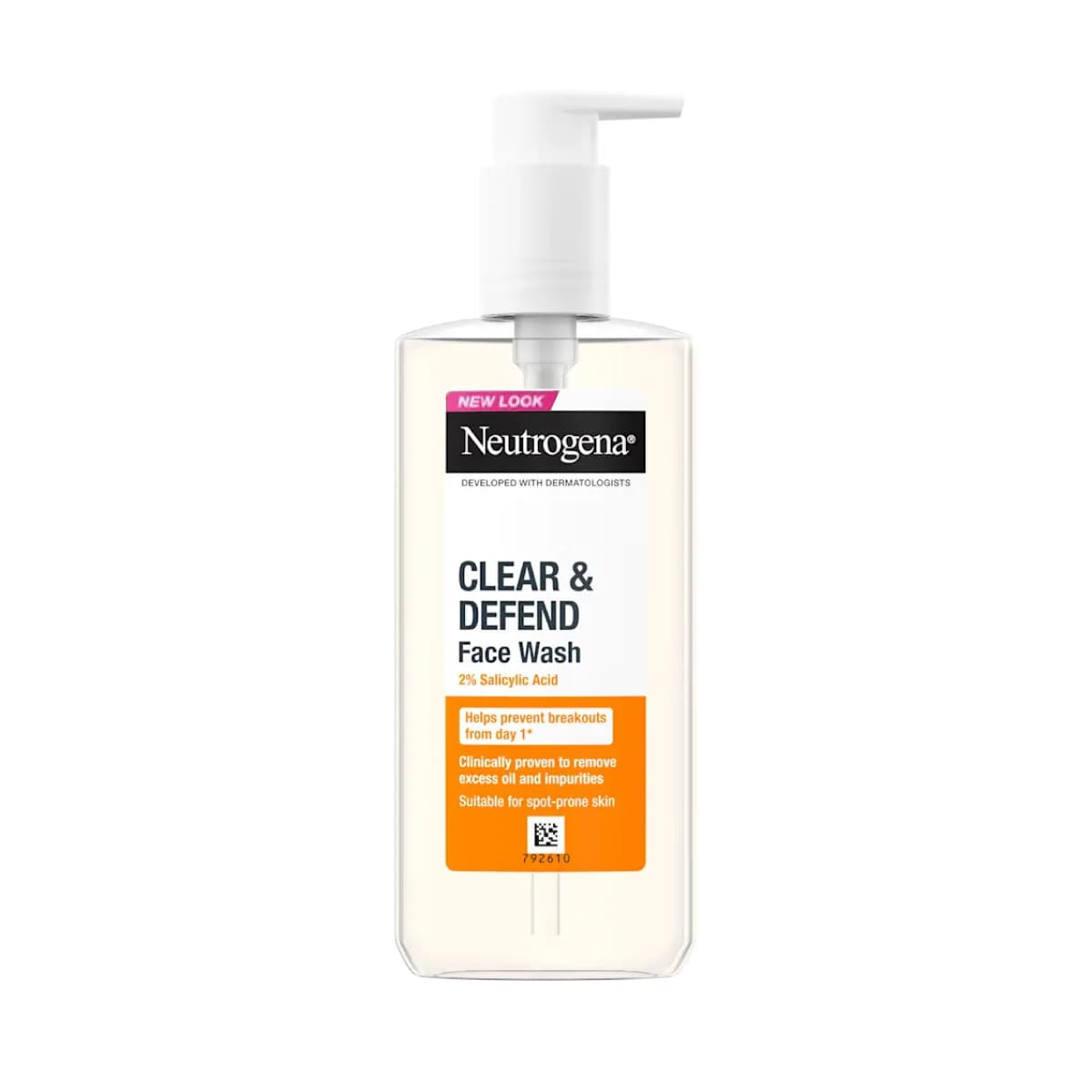 Neutrogena® Clear & Defend 2% Salicylic Acid Face Wash