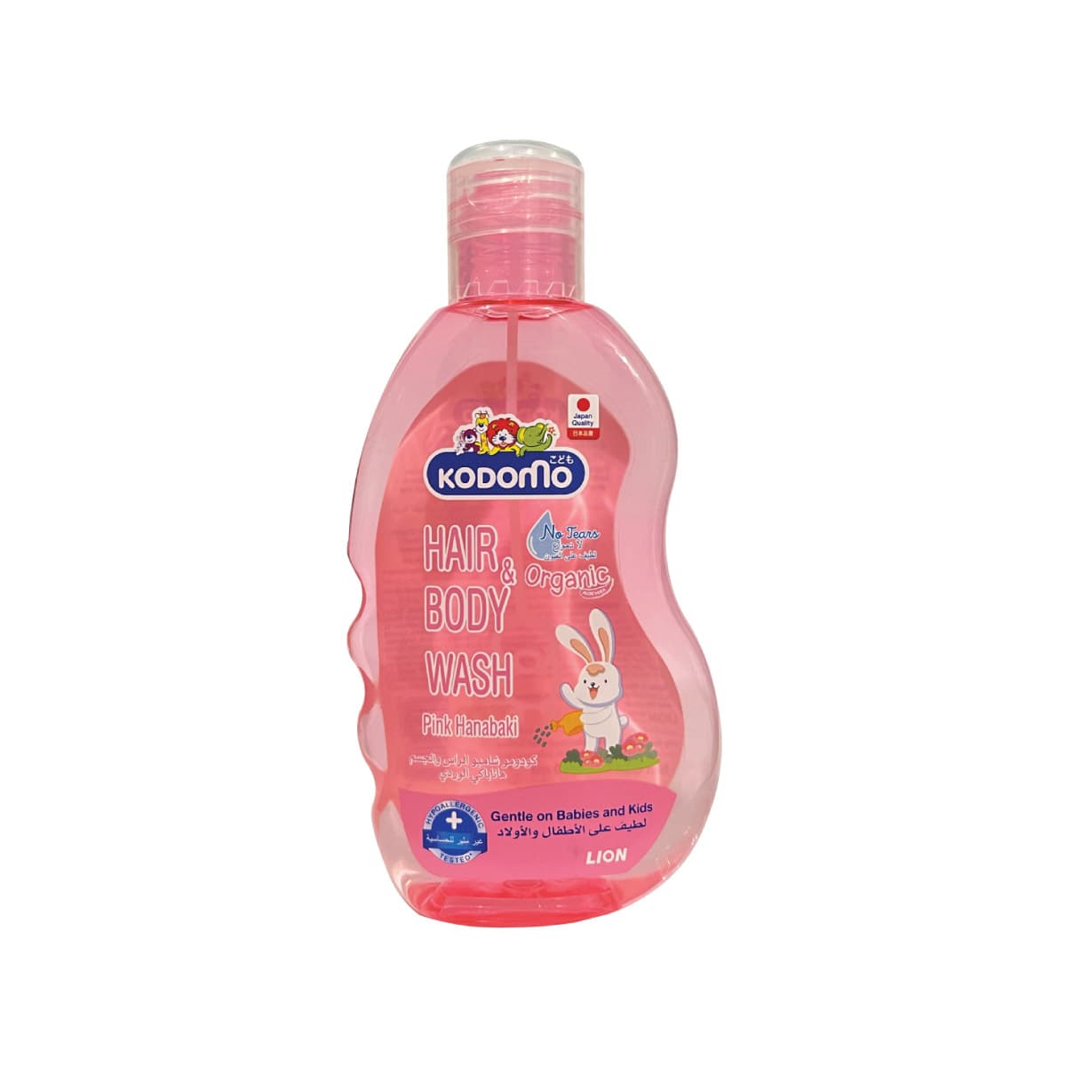 Kodomo Hair & Body Wash Pink Hanabaki