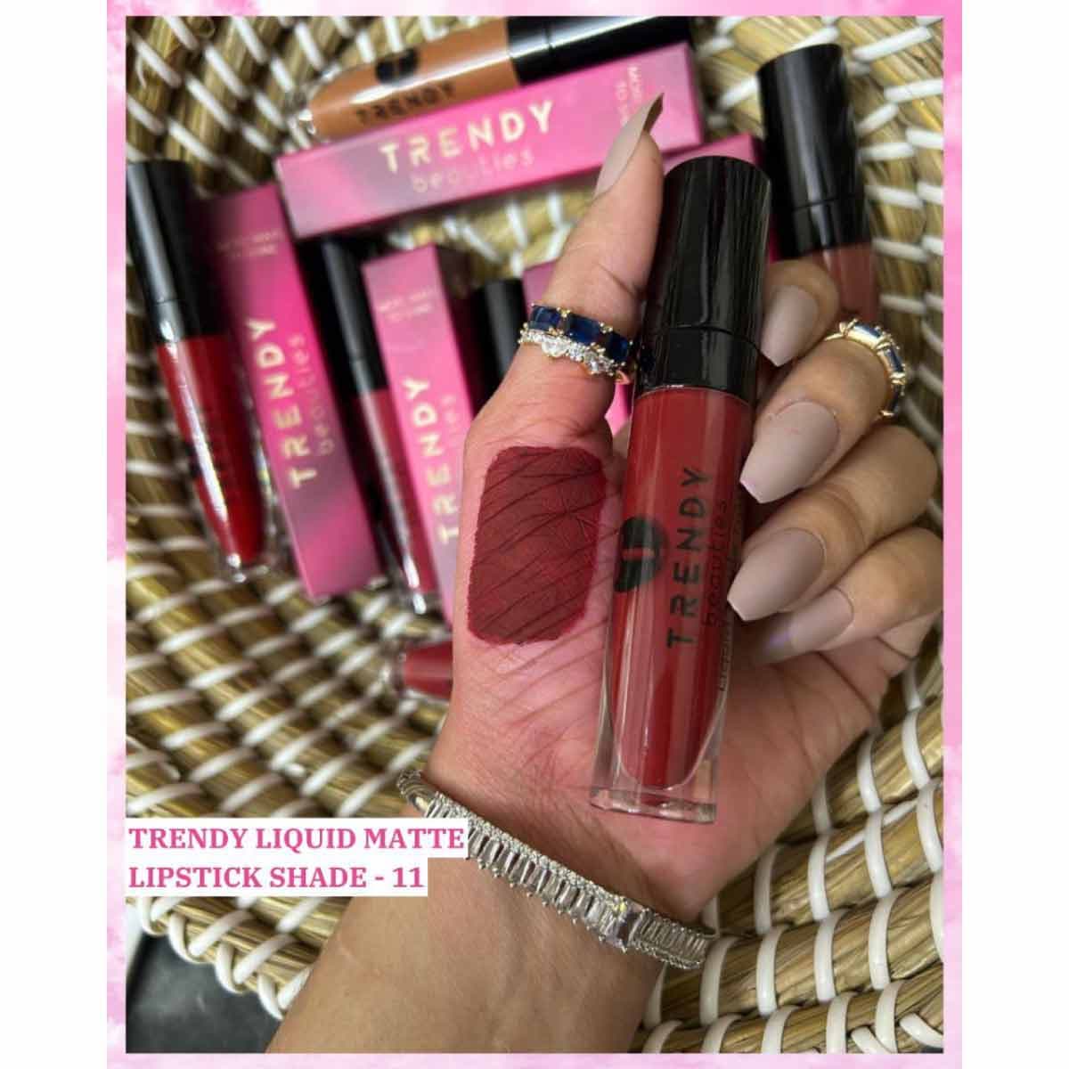 Trendy Beauties Liquid Matte Lipstick