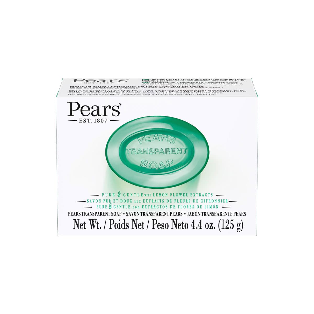 Pears with Glycerin & Lemon Flower Extracts Bar Soap