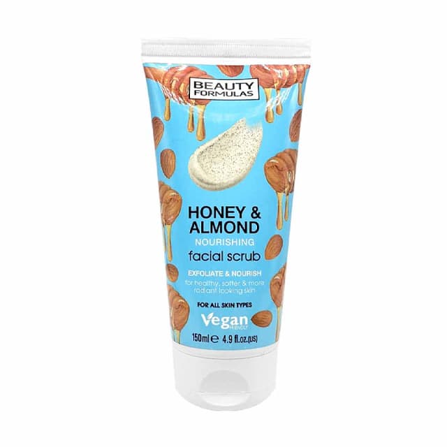 Beauty Formulas Honey & Almond Nourishing Facial Scrub